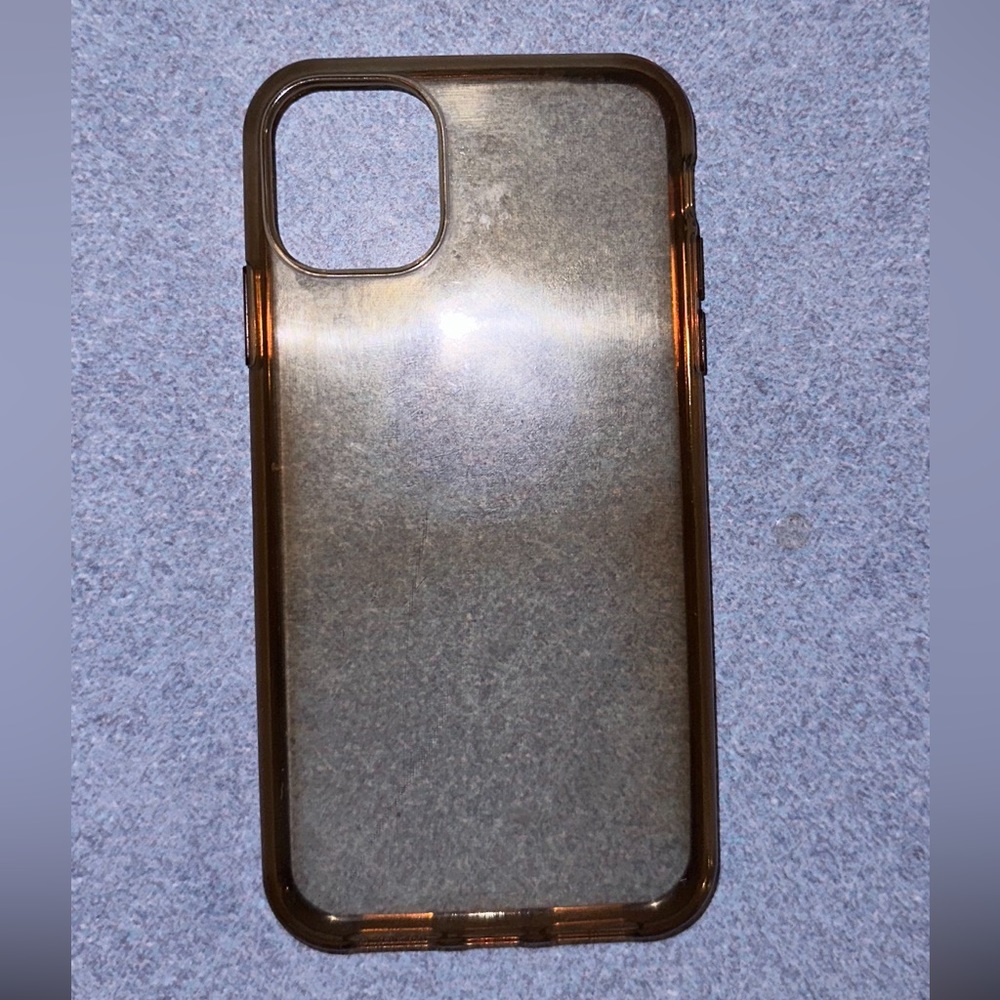Clear phone case for iphone 11. From Casetify.
